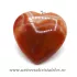 Pandantiv agat rosu inima