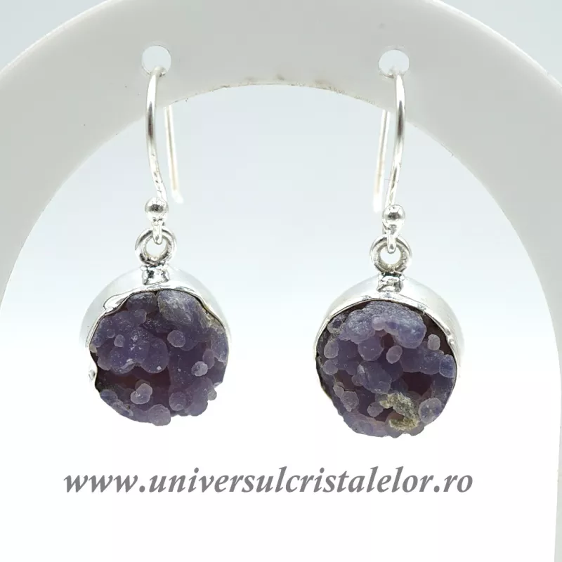 Cercei agat strugure