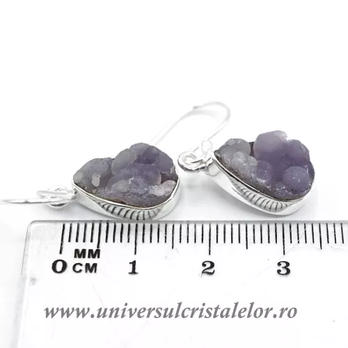 Cercei agat strugure