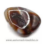 Agat de foc piatra rulata unicat m24