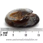 Agat de foc piatra rulata unicat m24