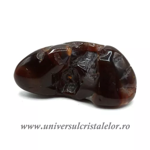 Agat de foc piatra rulata unicat m25