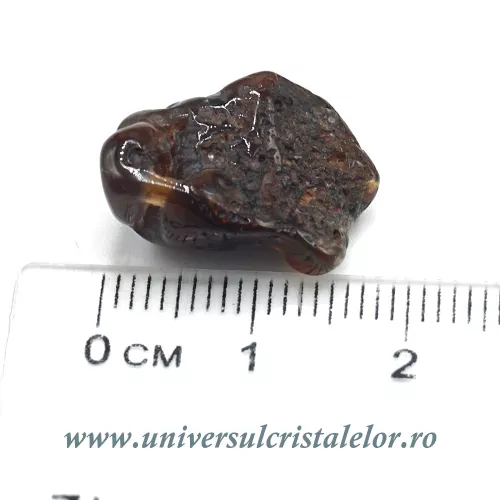 Agat de foc piatra rulata unicat m13 Agat de foc piatra rulata unicat m13