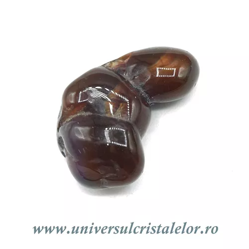 Agat de foc piatra rulata unicat m10 Agat de foc piatra rulata unicat m10