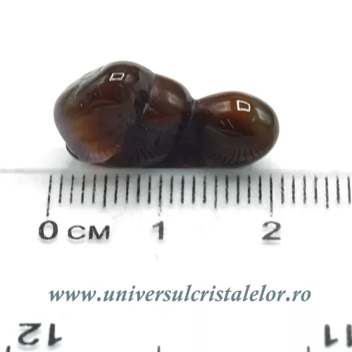 Agat de foc piatra rulata unicat m10 Agat de foc piatra rulata unicat m10