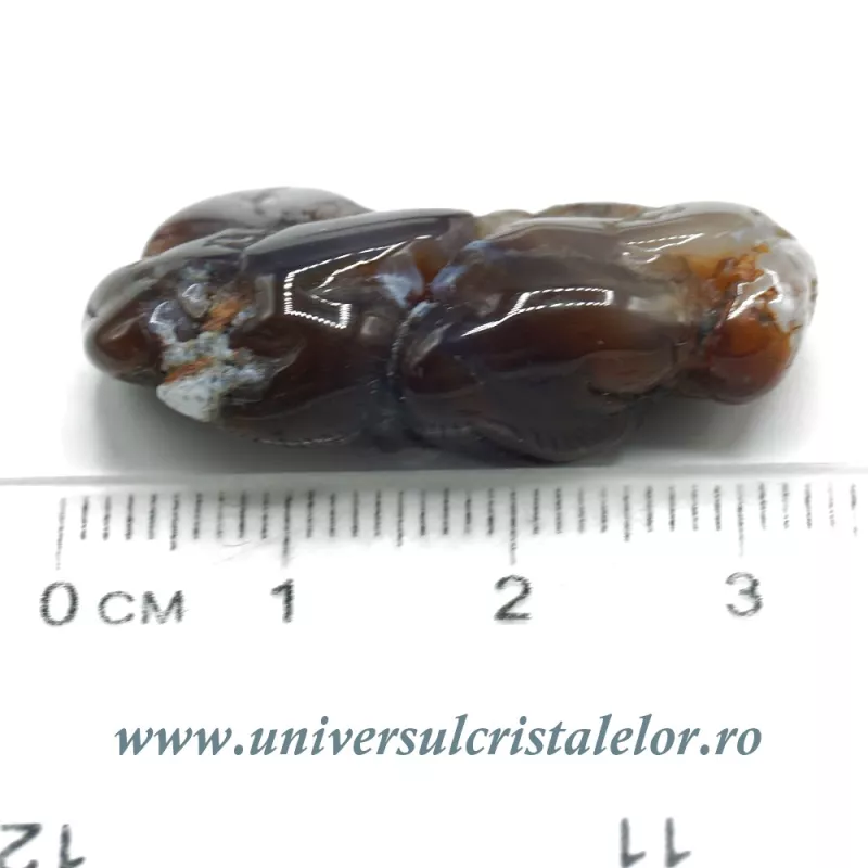 Agat de foc piatra rulata Agat de foc piatra rulata
