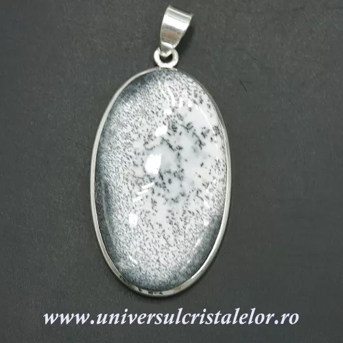 Pandantiv opal dendritic (merlinit) unicat m01