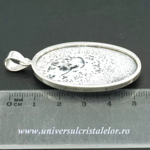 Pandantiv opal dendritic (merlinit) unicat m01