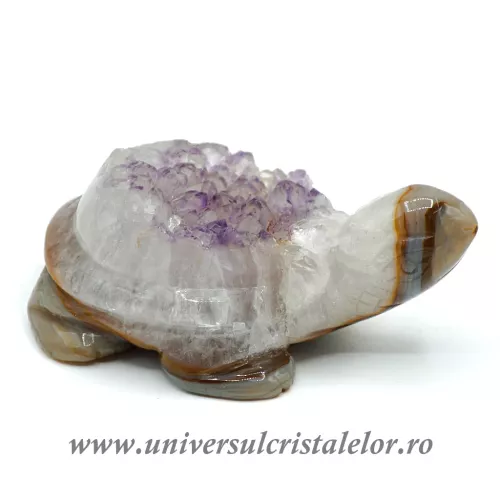 Figurina agat natural broasca testoasa m2 Figurina agat natural broasca testoasa m2