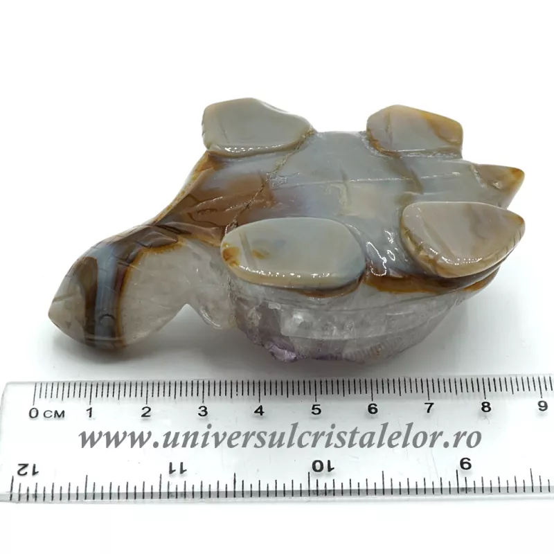 Figurina agat natural broasca testoasa m2 Figurina agat natural broasca testoasa m2