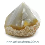 Agat natural varf cu baza Agat natural varf cu baza