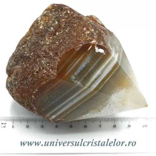 Agat natural varf cu baza unicat m05 Agat natural varf cu baza unicat m05