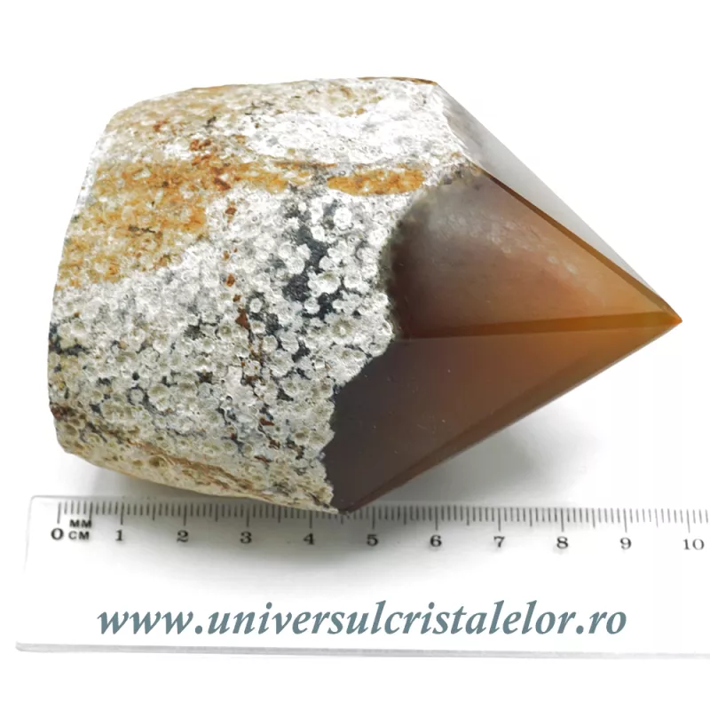Agat natural varf cu baza Agat natural varf cu baza