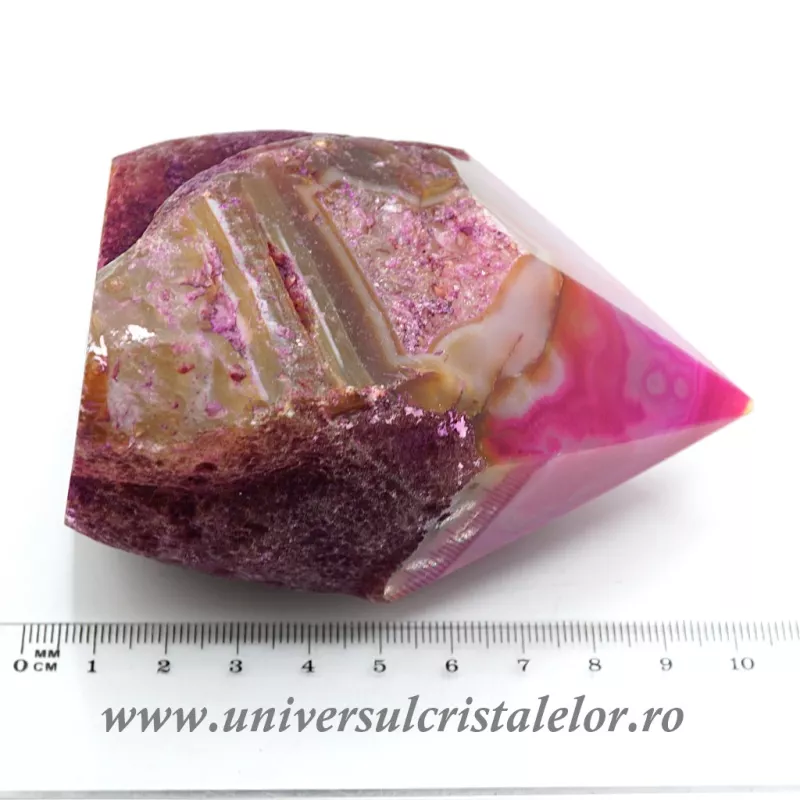 Agat roz varf cu baza