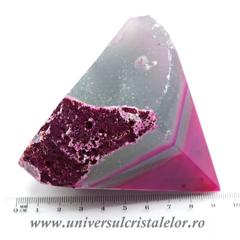 Agat roz varf cu baza