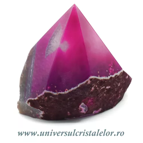 Agat roz varf cu baza