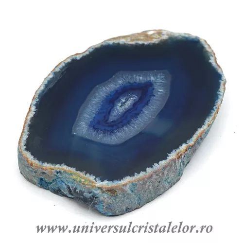 Felie agat turcoaz unicat m03