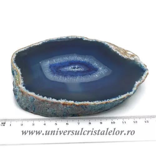 Felie agat turcoaz unicat m03