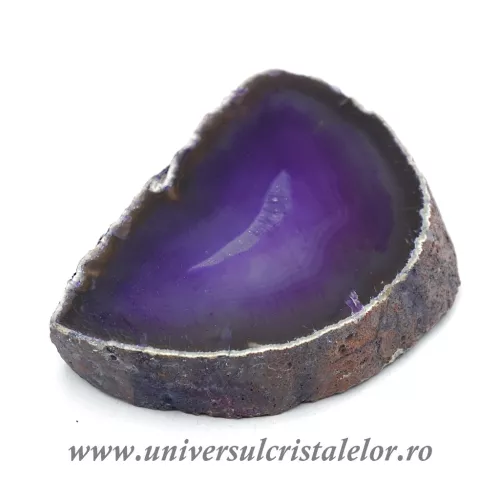 Felie agat mov unicat m02