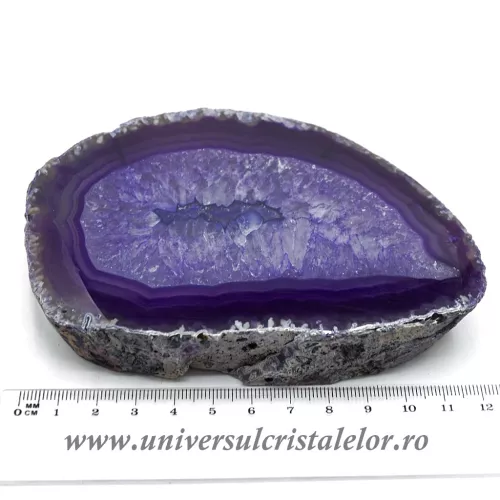 Felie agat mov unicat m03
