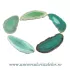 Felie agat verde 