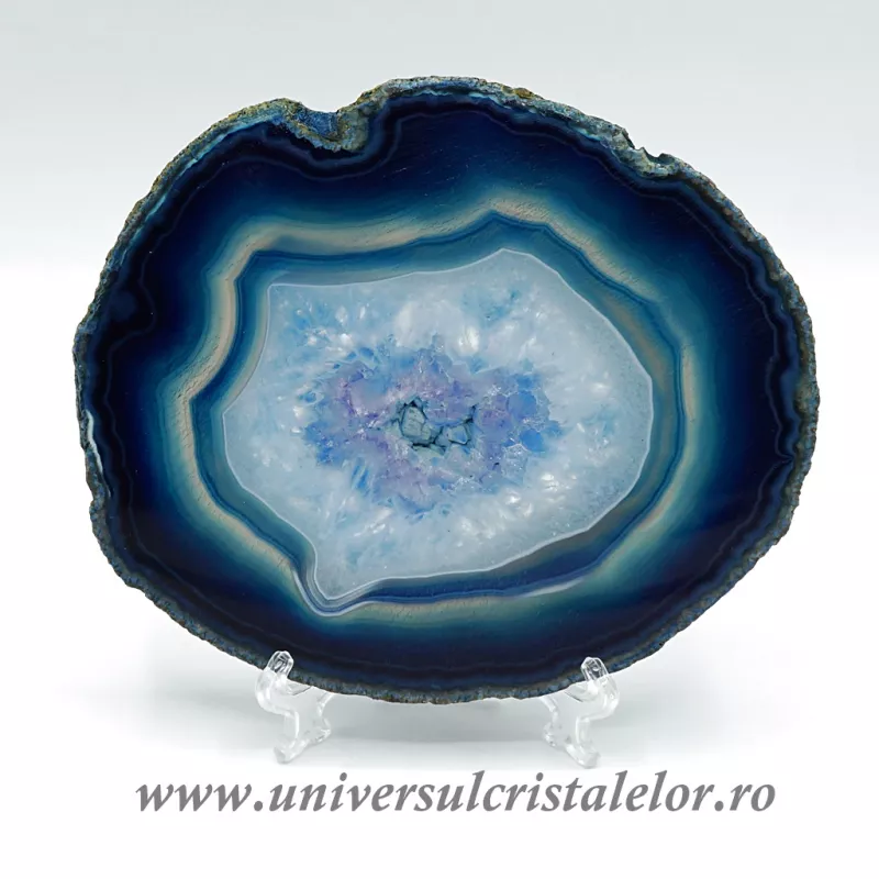Felie agat albastru