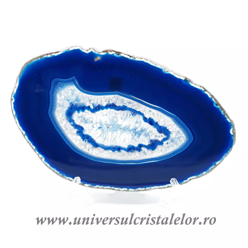 Felie agat albastru