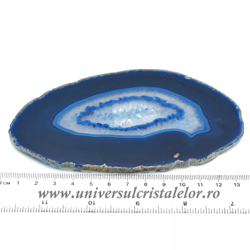 Felie agat albastru