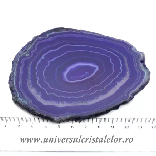 Felie subtire agat mov unicat m07