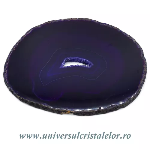 Felie subtire agat mov unicat m04 Felie subtire agat mov unicat m04