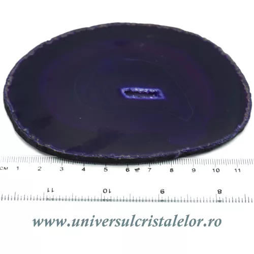 Felie subtire agat mov unicat m03 Felie subtire agat mov unicat m03