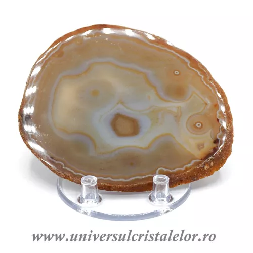 Felie agat natural unicat m01