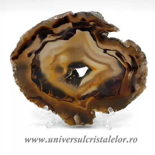 Felie subtire agat natural unicat m07