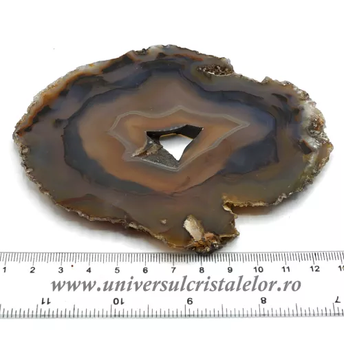 Felie subtire agat natural unicat m07