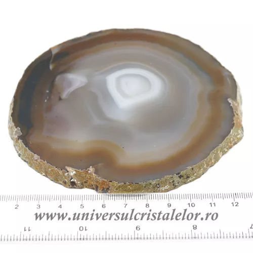 Felie subtire agat natural unicat m03