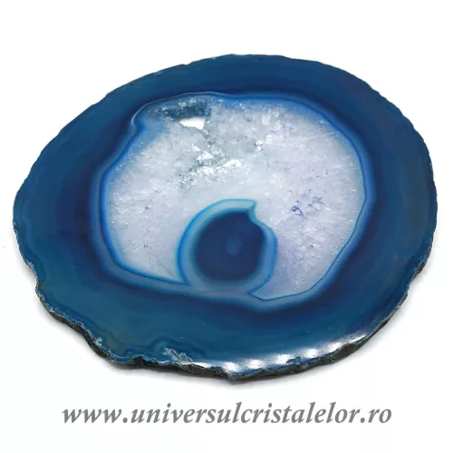 Felie subtire agat turcoaz unicat m06 Felie subtire agat turcoaz unicat m06