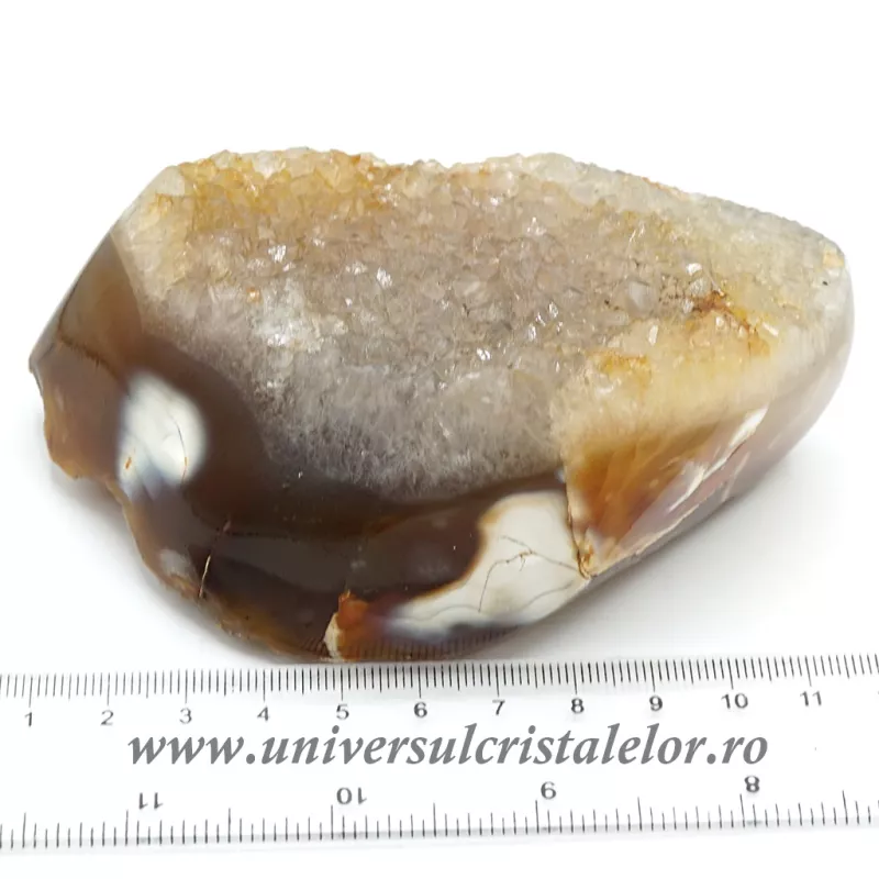 Agat natural slefuit