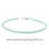 Bratara amazonit fatetat - 2,15mm