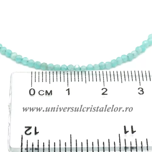 Bratara amazonit fatetat - 2,15mm Bratara amazonit fatetat - 2,15mm