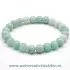 Bratara amazonit rotund - 8 mm
