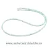 Colier amazonit cub fatetat - 2,5mm