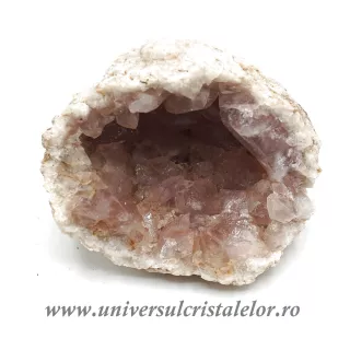 Geoda ametist roz mineral unicat m10