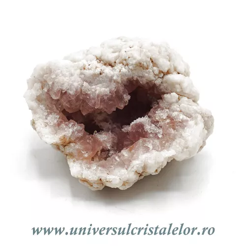 Geoda ametist roz mineral unicat m01 Geoda ametist roz mineral unicat m01