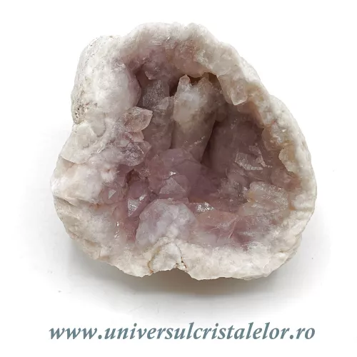 Geoda ametist roz mineral unicat m12 Geoda ametist roz mineral unicat m12