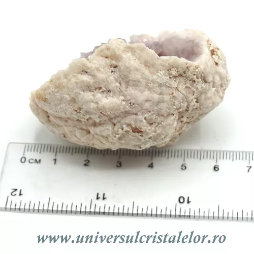 Geoda ametist roz mineral unicat m12 Geoda ametist roz mineral unicat m12