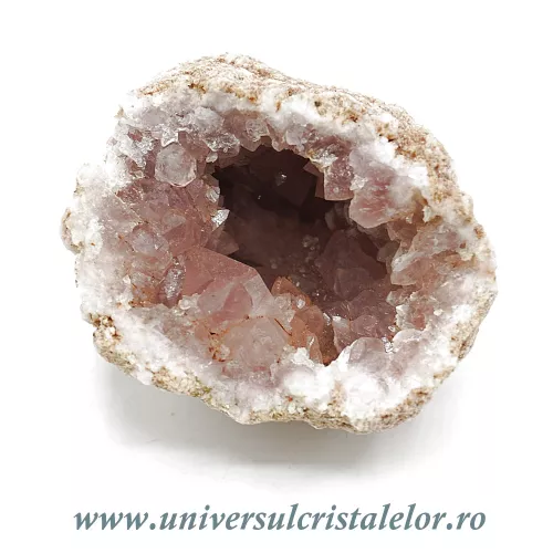 Geoda ametist roz mineral unicat m13 Geoda ametist roz mineral unicat m13