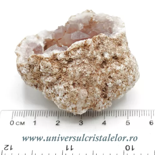 Geoda ametist roz mineral unicat m13 Geoda ametist roz mineral unicat m13