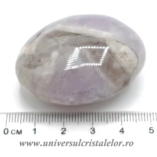 Ametist chevron polisat unicat m01