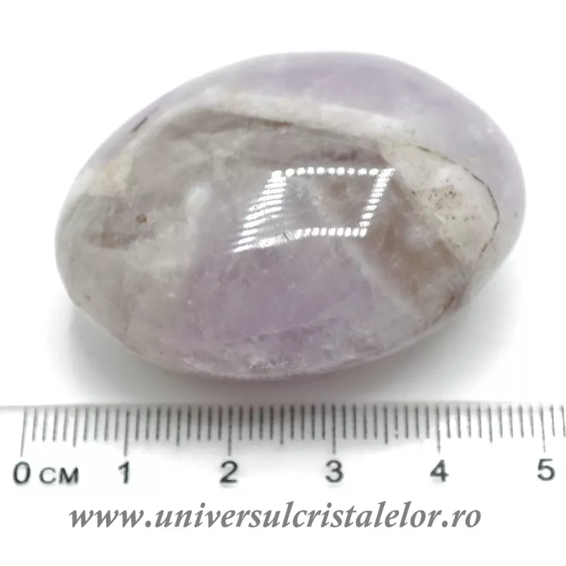 Ametist chevron polisat