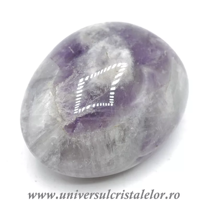 Ametist chevron polisat